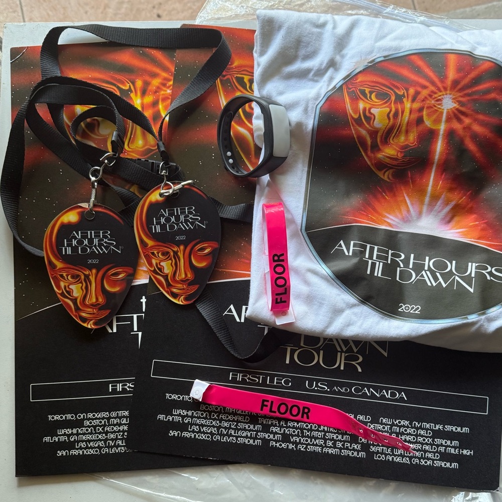 Exclusive VIP After Hours Til Dawn Tour Merchandise Set